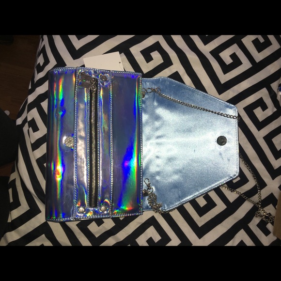 Handbags - Holographic clutch